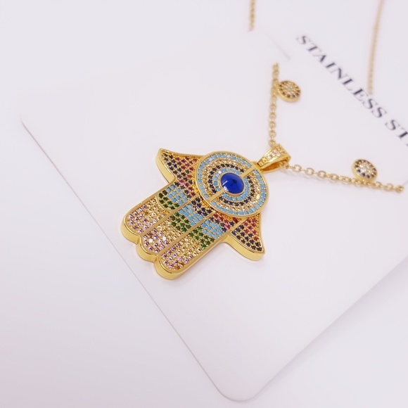 Gold Necklace Set - Picture 5 of 7